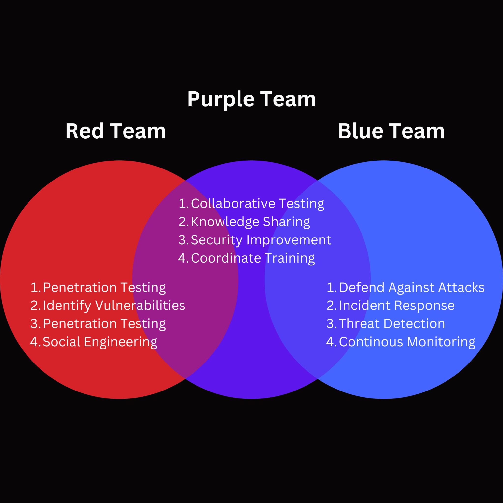 Purple Team Infographic